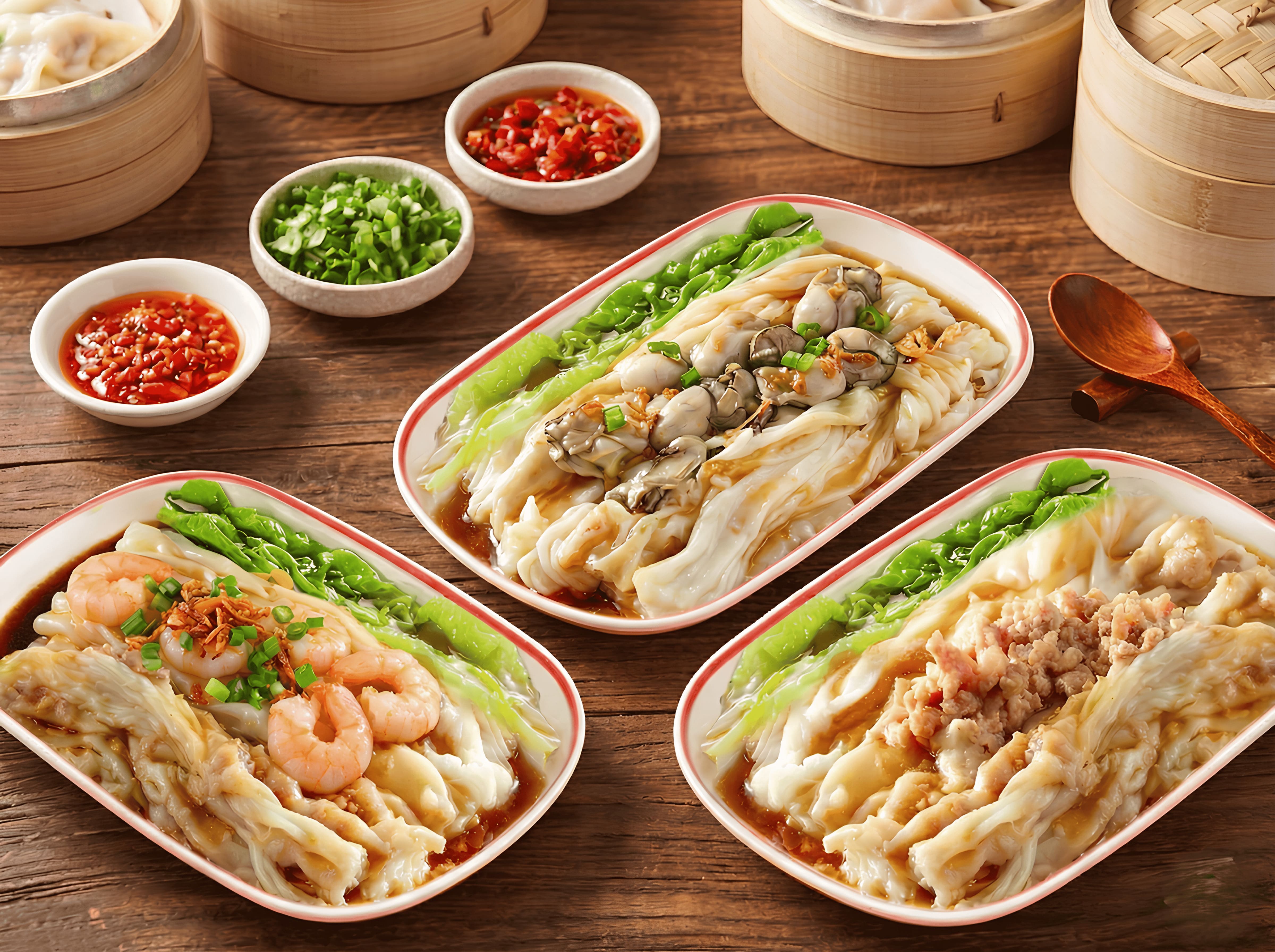 一口腸粉餐點組合