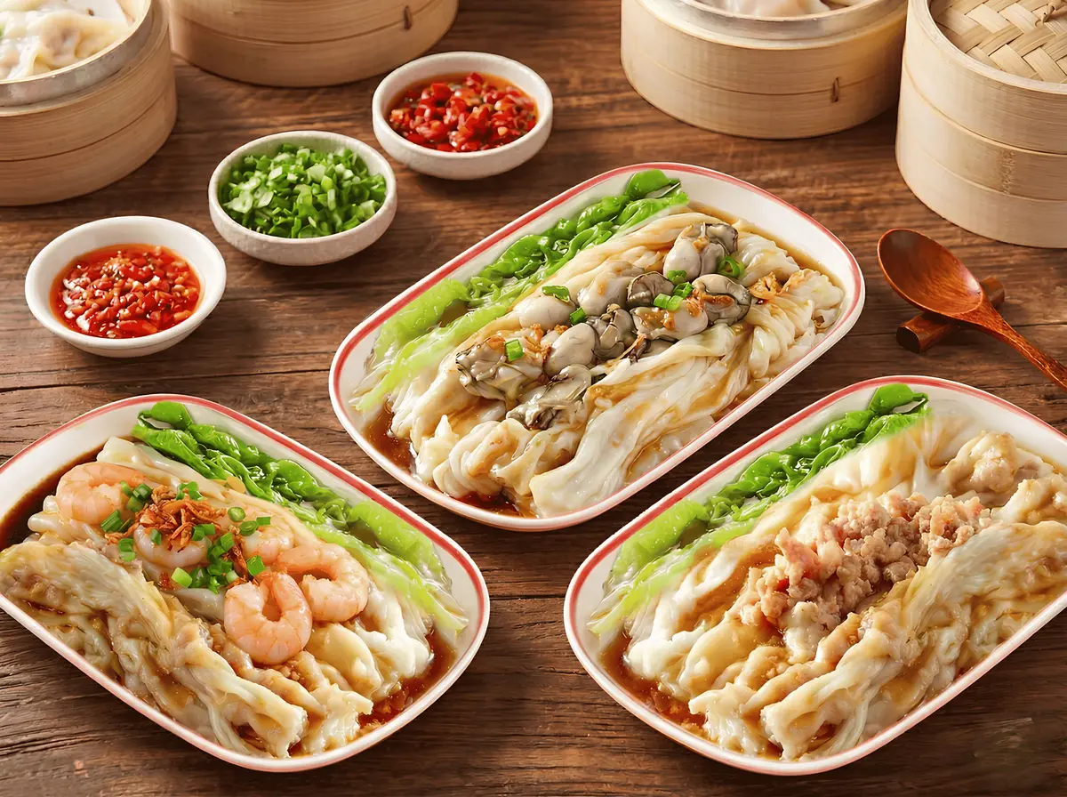 一口腸粉出餐